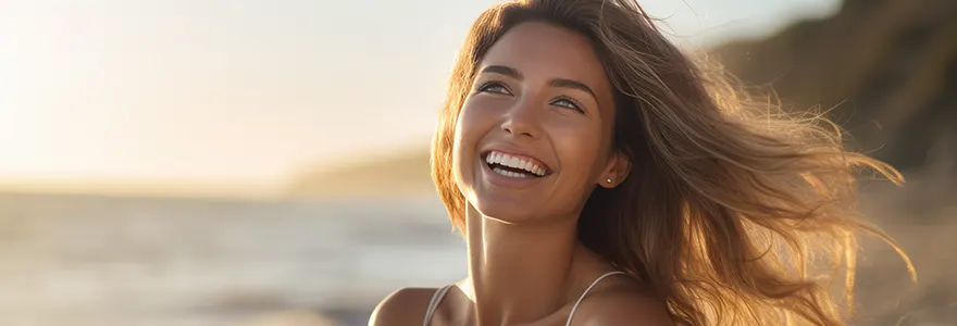 Sublimez votre beauté naturelle avec un maquillage discret pour la plage.